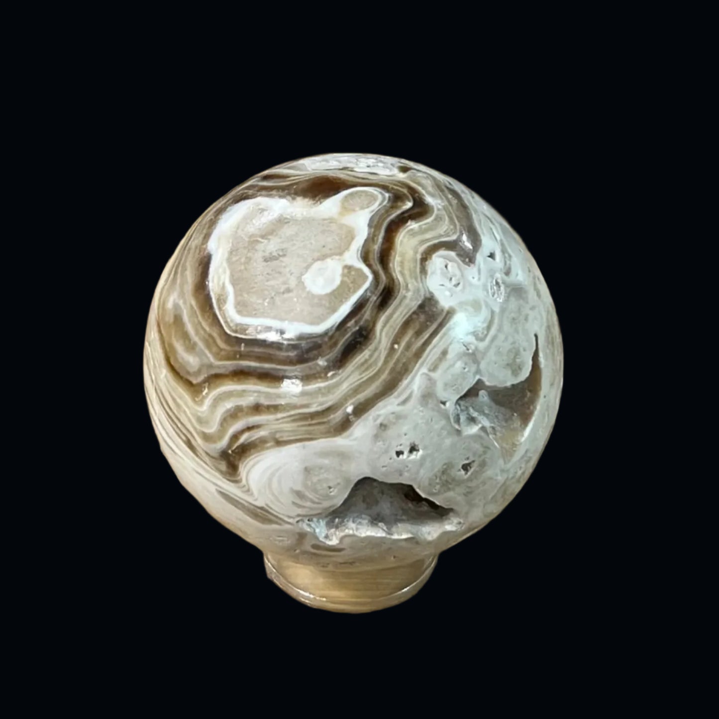 Chocolate Calcite Sphere - Image #4