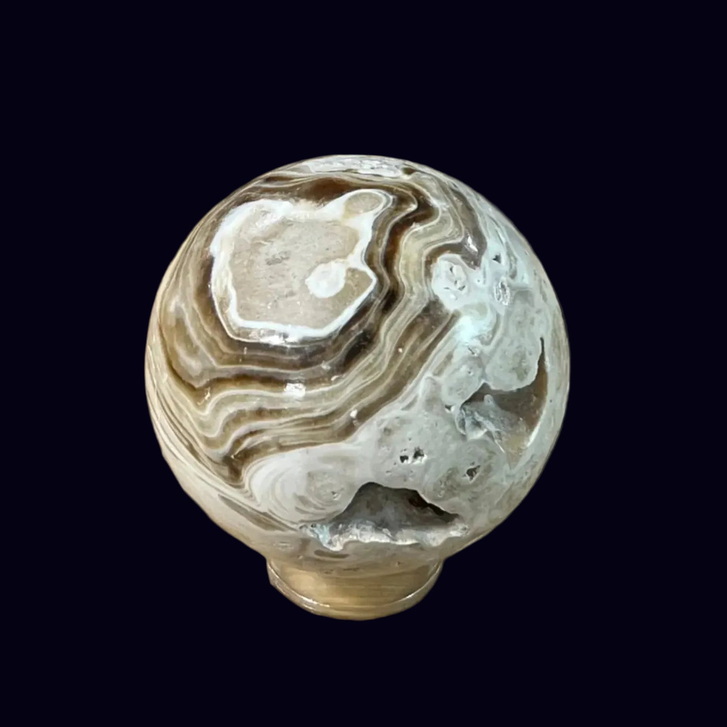 Chocolate Calcite Sphere - Image #4