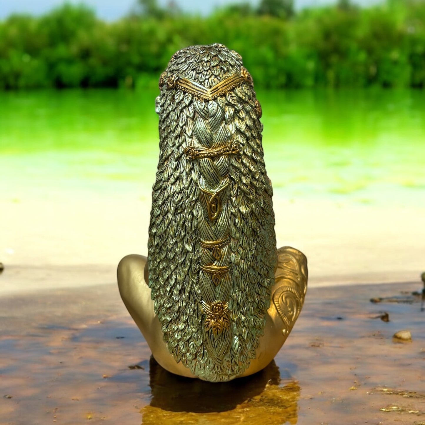 * Gaia Mother Earth Resin Statue **