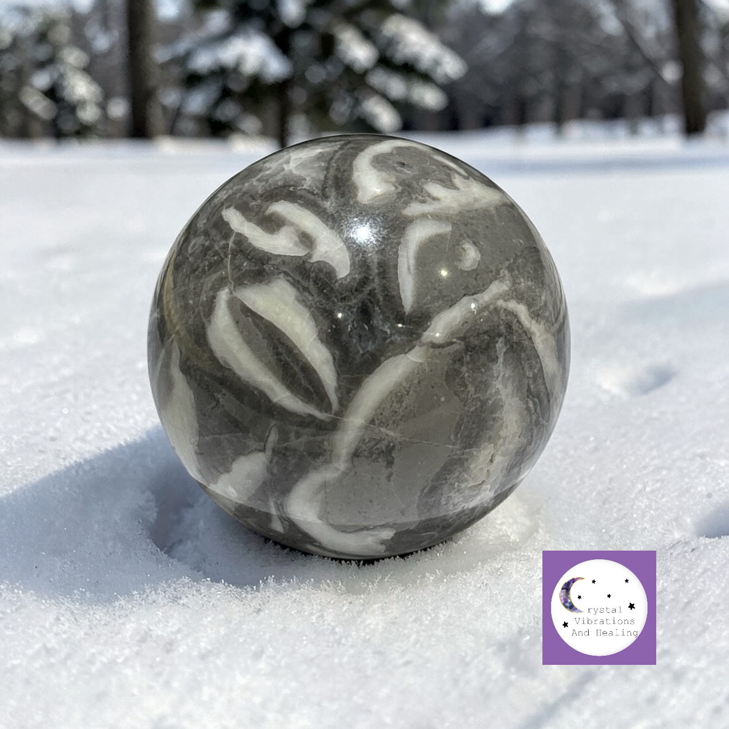 1,000 Eye - Shell Jasper Sphere