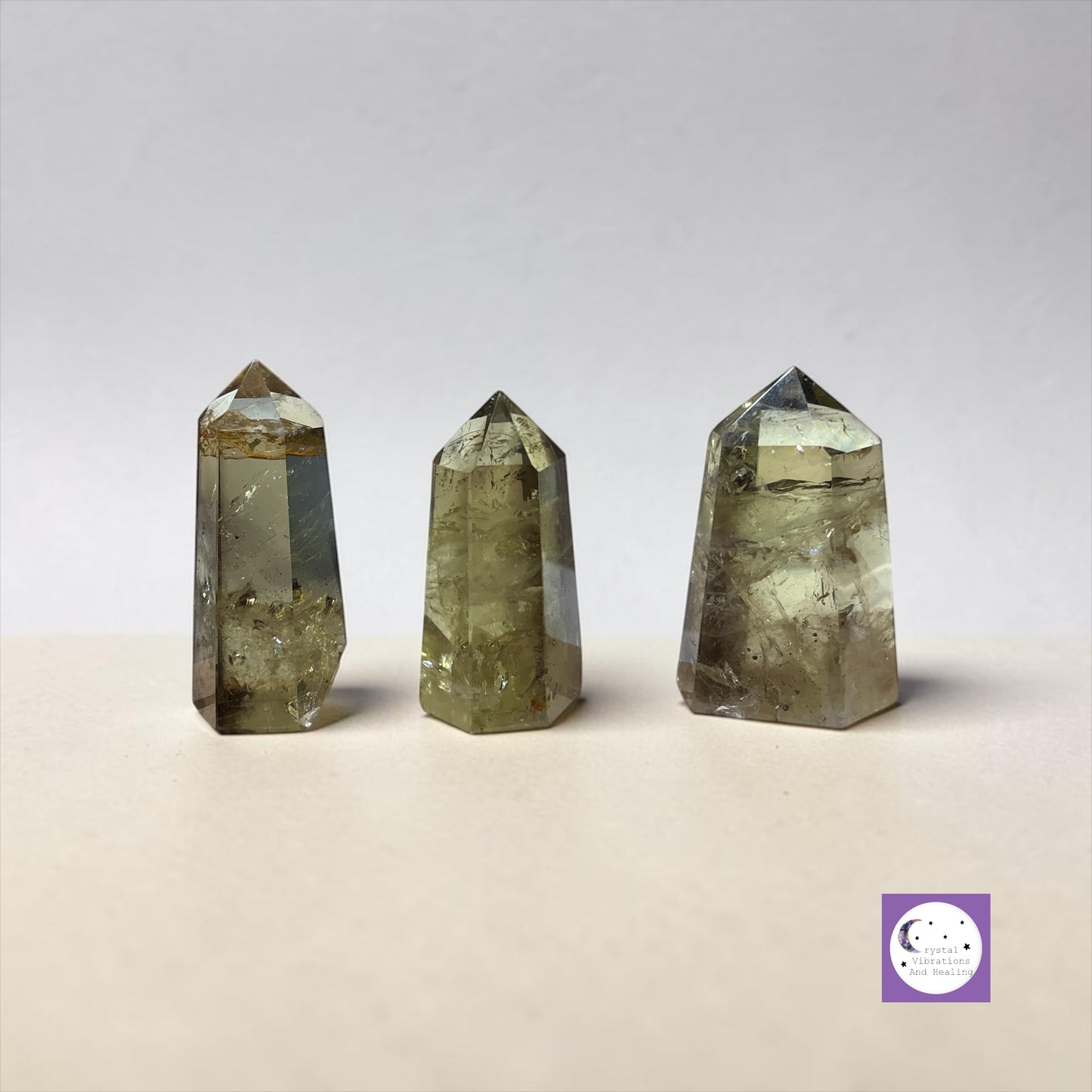Smokey Citrine Tower Obelisk Point **
