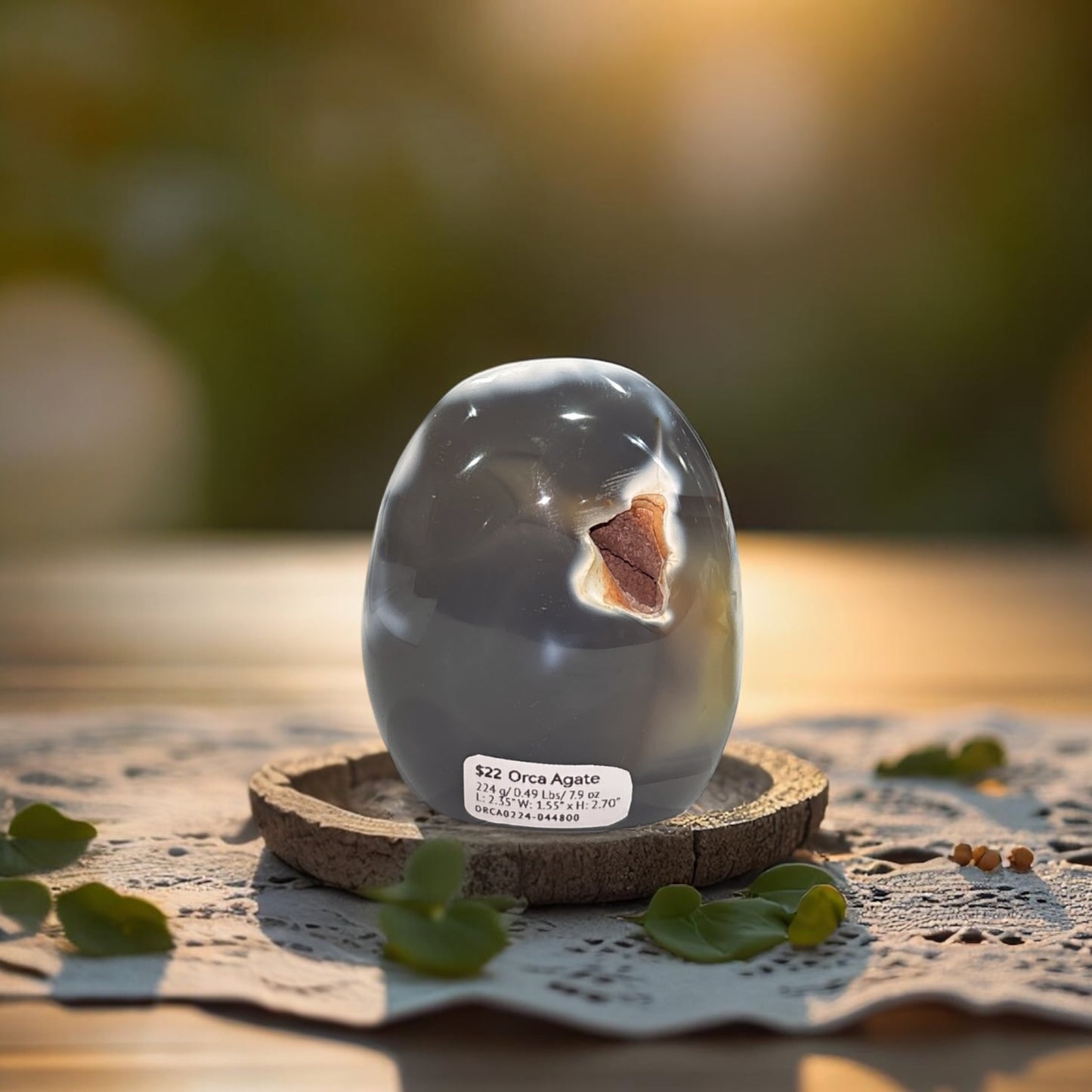 Orca Agate Freeform *