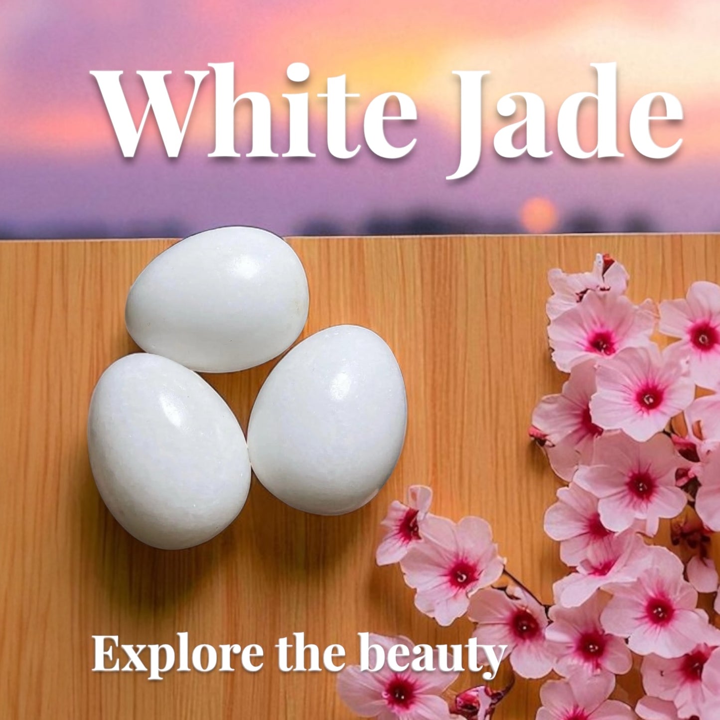 White Jade Egg Carving *