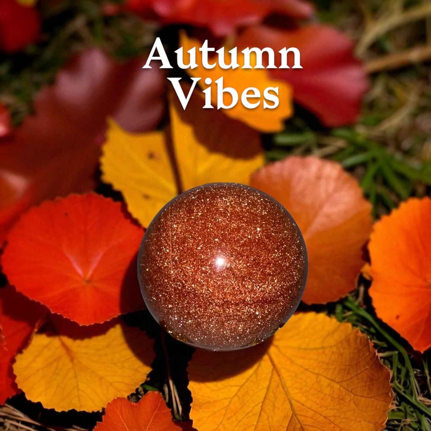 Golden Sandstone Sphere