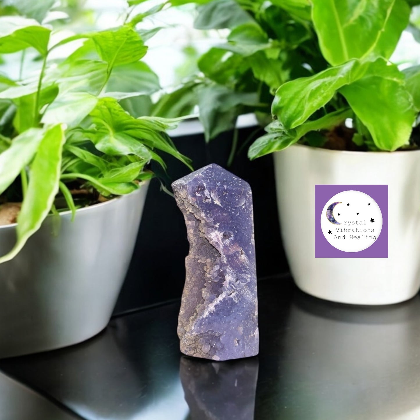 Grape Agate Tower Obelisk Point Specimen *