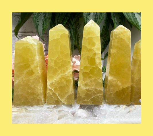 The Vibrant Essence of Lemon Calcite: Unleashing Its Power in Healing and Spirituality