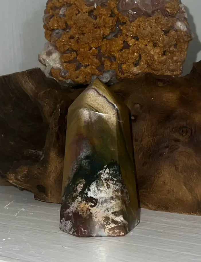 OCEAN JASPER TOWER - Crystal Vibrations & Healing