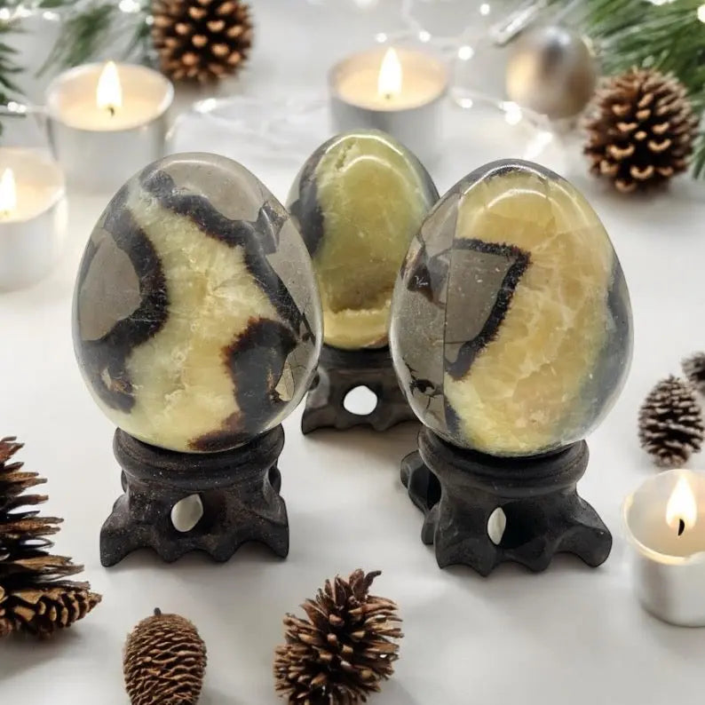 Septarian Egg Carving - Image #1