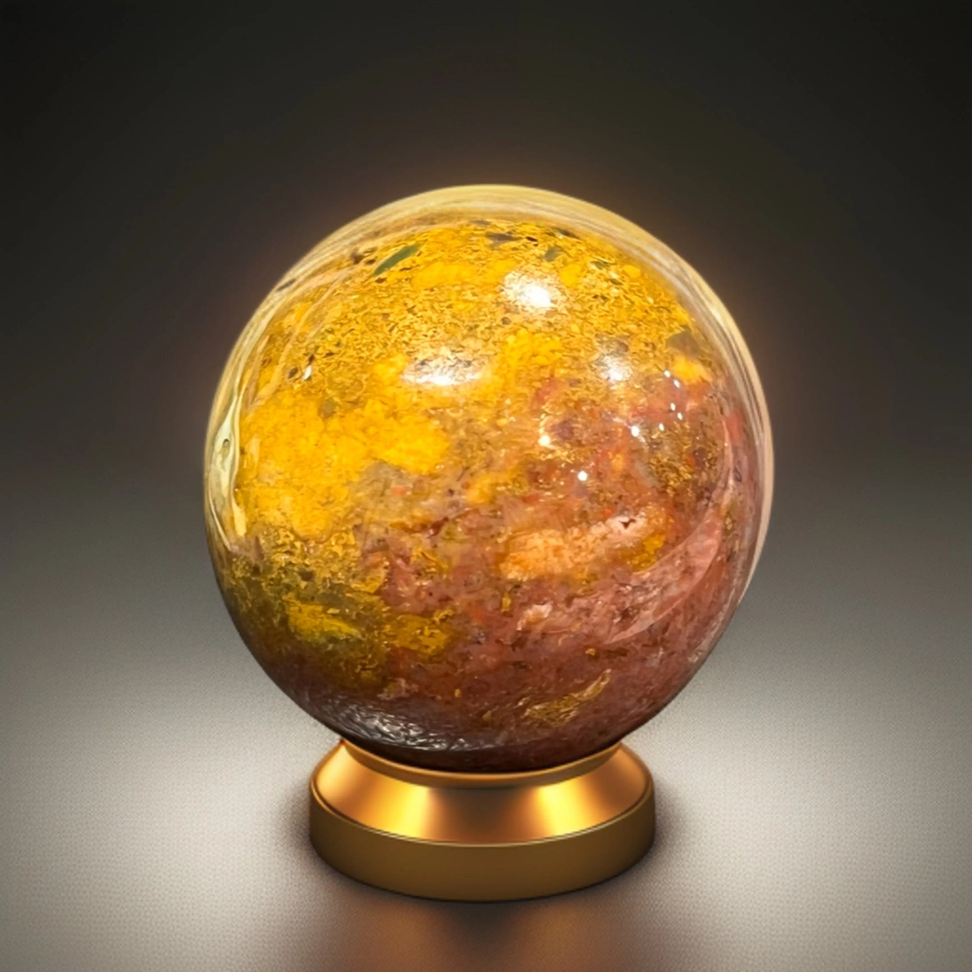 Ocean Jasper Sphere - Image #3