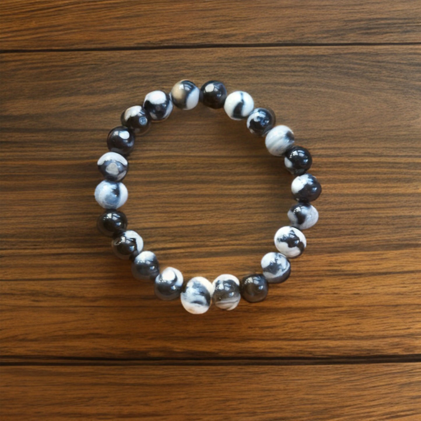 Orca Agate Bracelet - Image #2