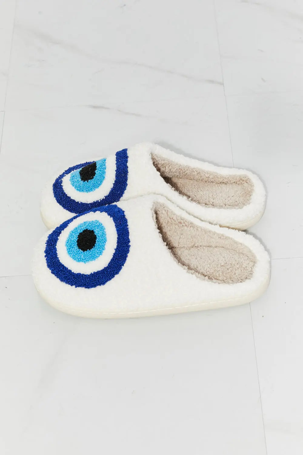 MMShoes Eye Plush Slipper - Crystal Vibrations & Healing