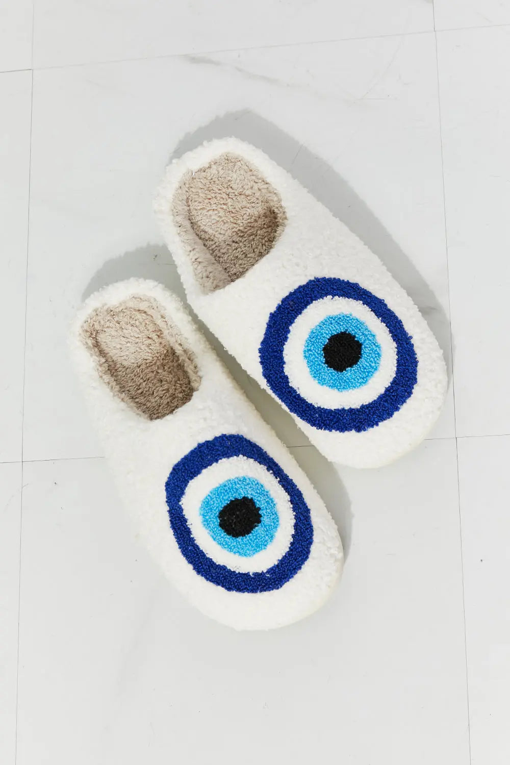 MMShoes Eye Plush Slipper - Crystal Vibrations & Healing