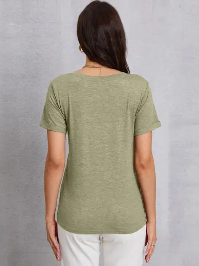 YOU CAN DO THIS COFFEE V-Neck Short Sleeve T-Shirt - Image #17