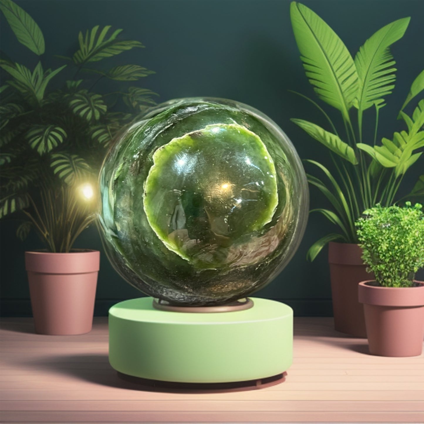 Nephrite Sphere