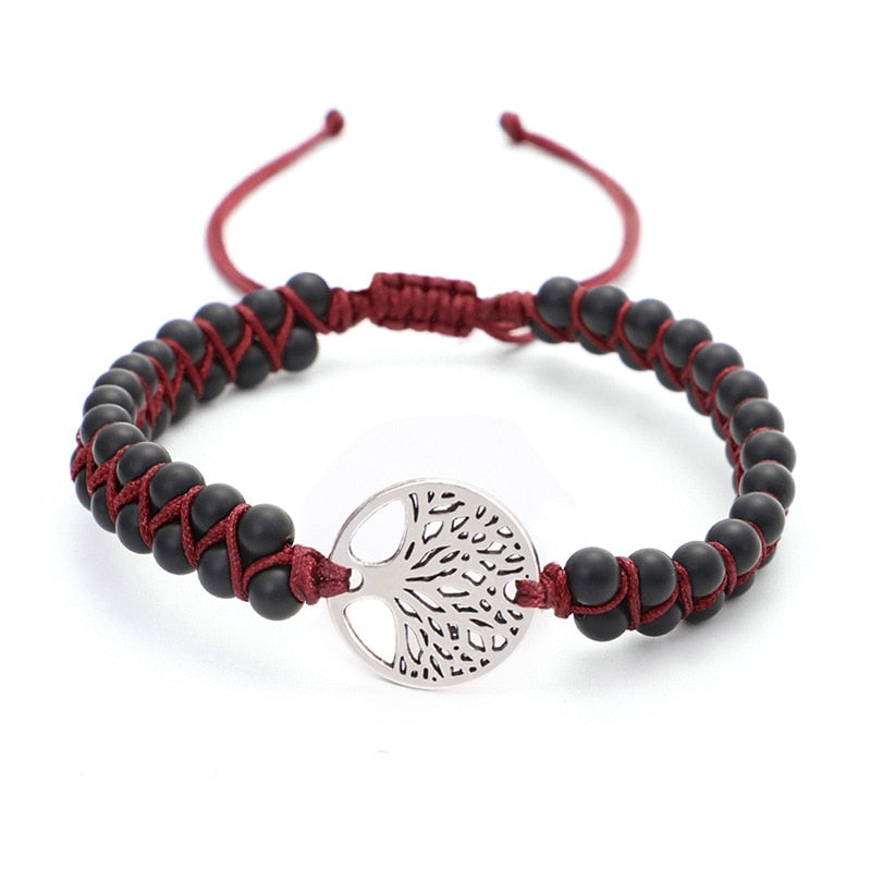 Tree of Life Charm Bracelet - Crystal Vibrations & Healing