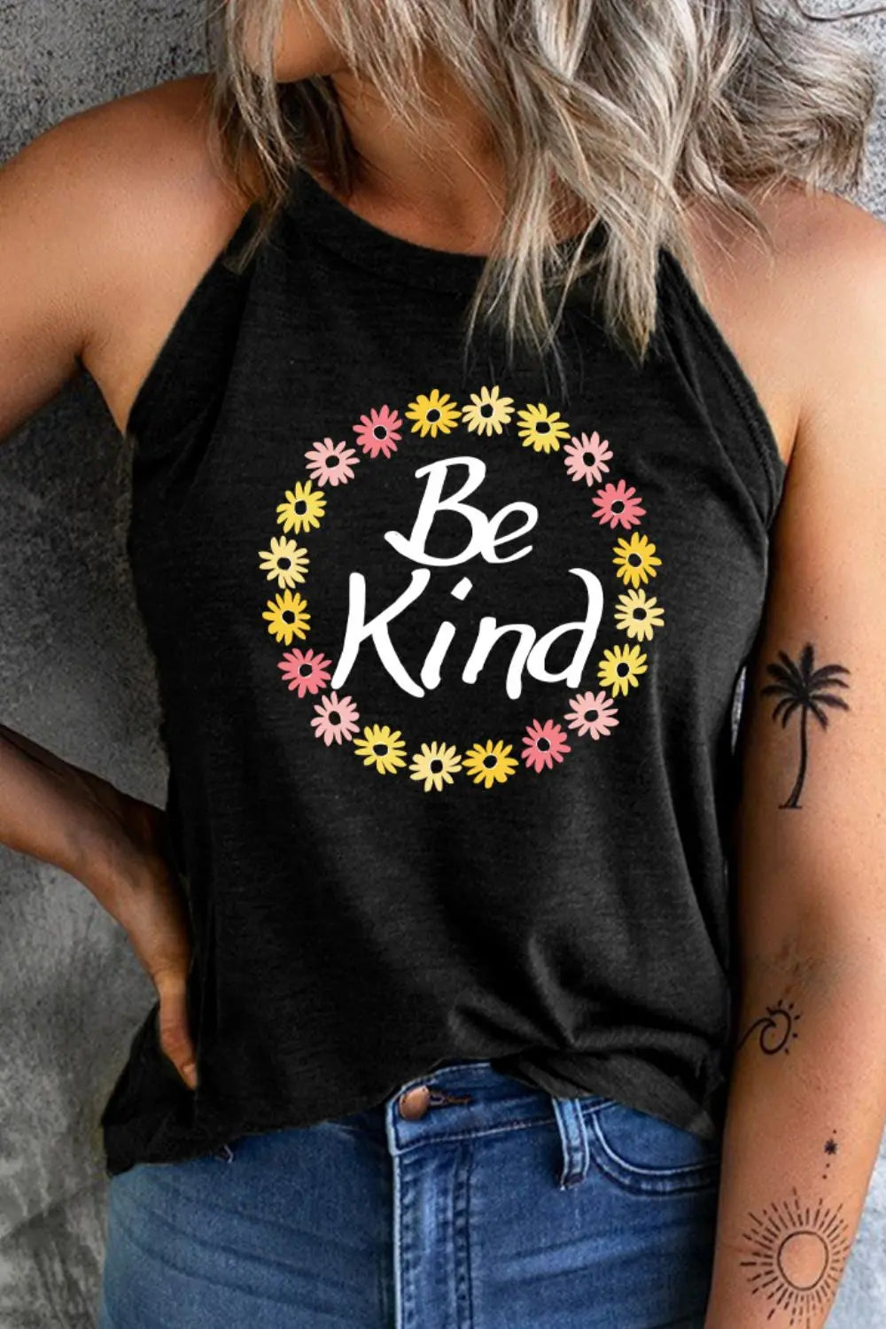 BE KIND Graphic Tank - Crystal Vibrations & Healing