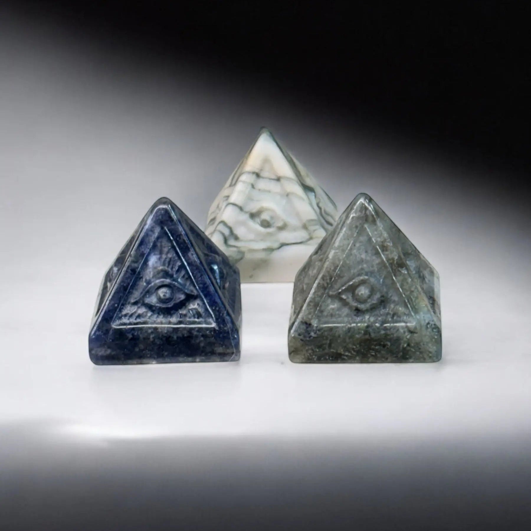 *Small Pyramid Carvings - Image #1