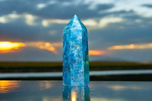 Blue Apatite Obelisk Tower - Image #1