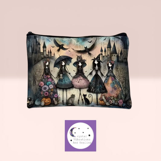 Goth Witch Coven Make-Up Travel Bag