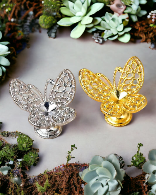 Butterfly Metal Sphere Stand