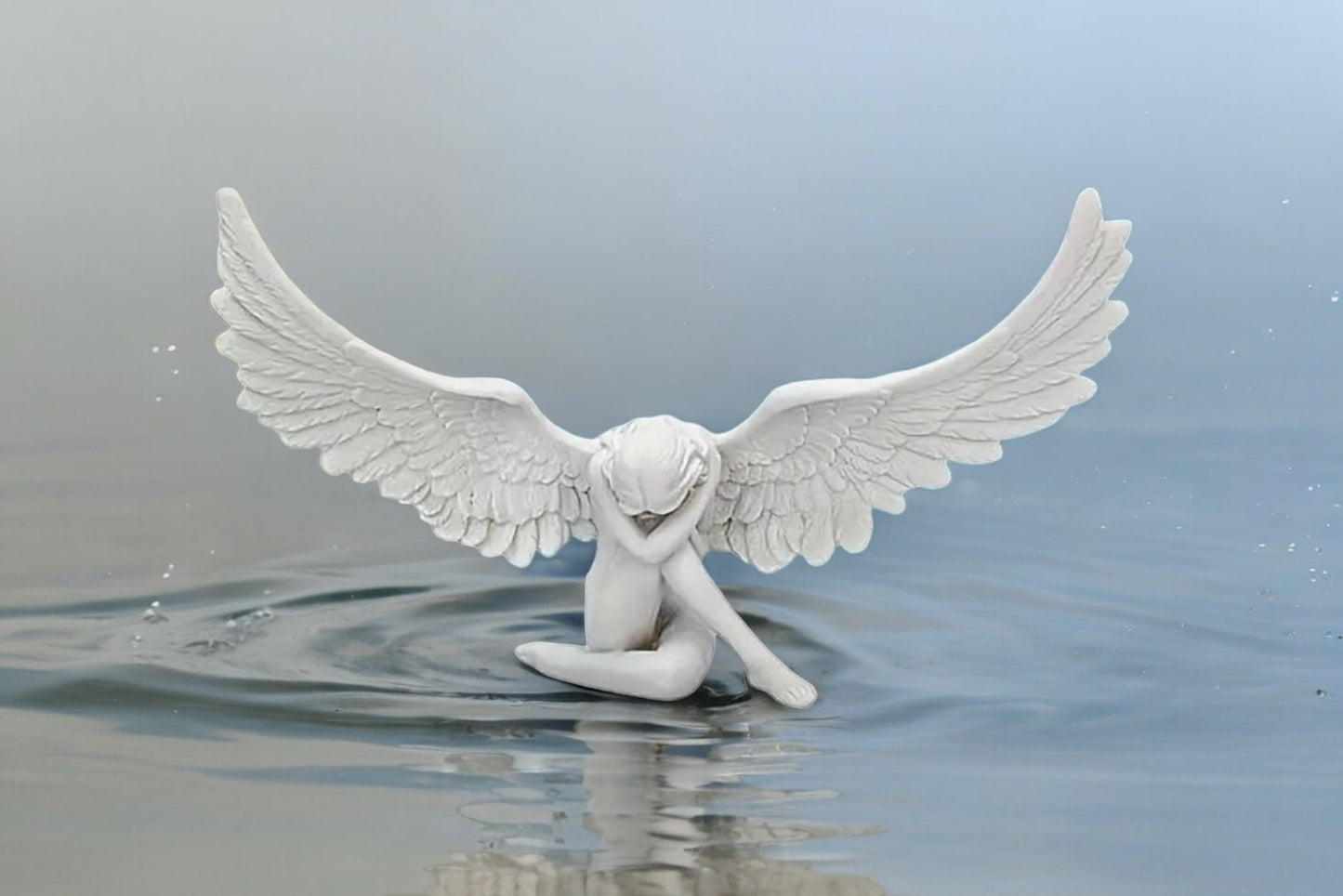 Angel Wings Resin Figurine