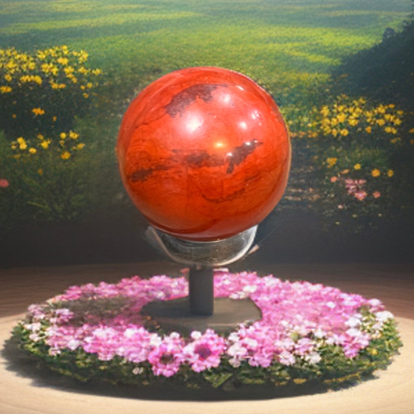 Red Jasper Sphere