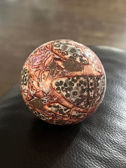 Leopard Skin Jasper Sphere