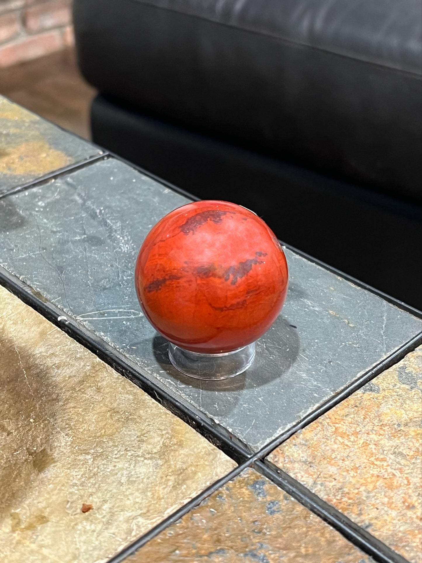 Red Jasper Sphere