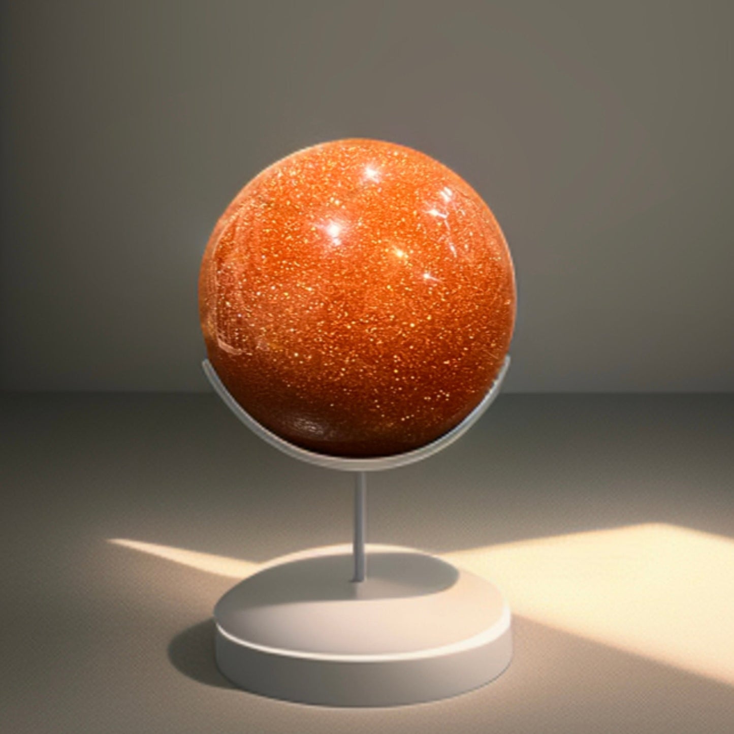 Golden Sandstone Sphere