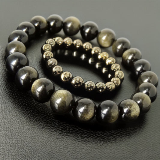 Golden Obsidian Bracelet