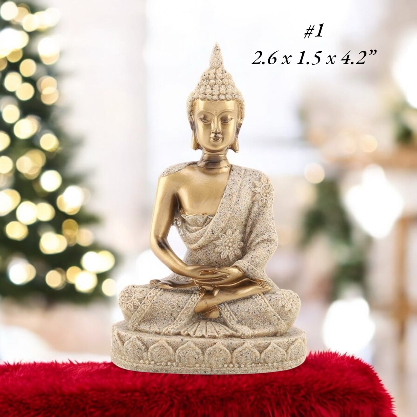 Buddha Deity Resin Figurine