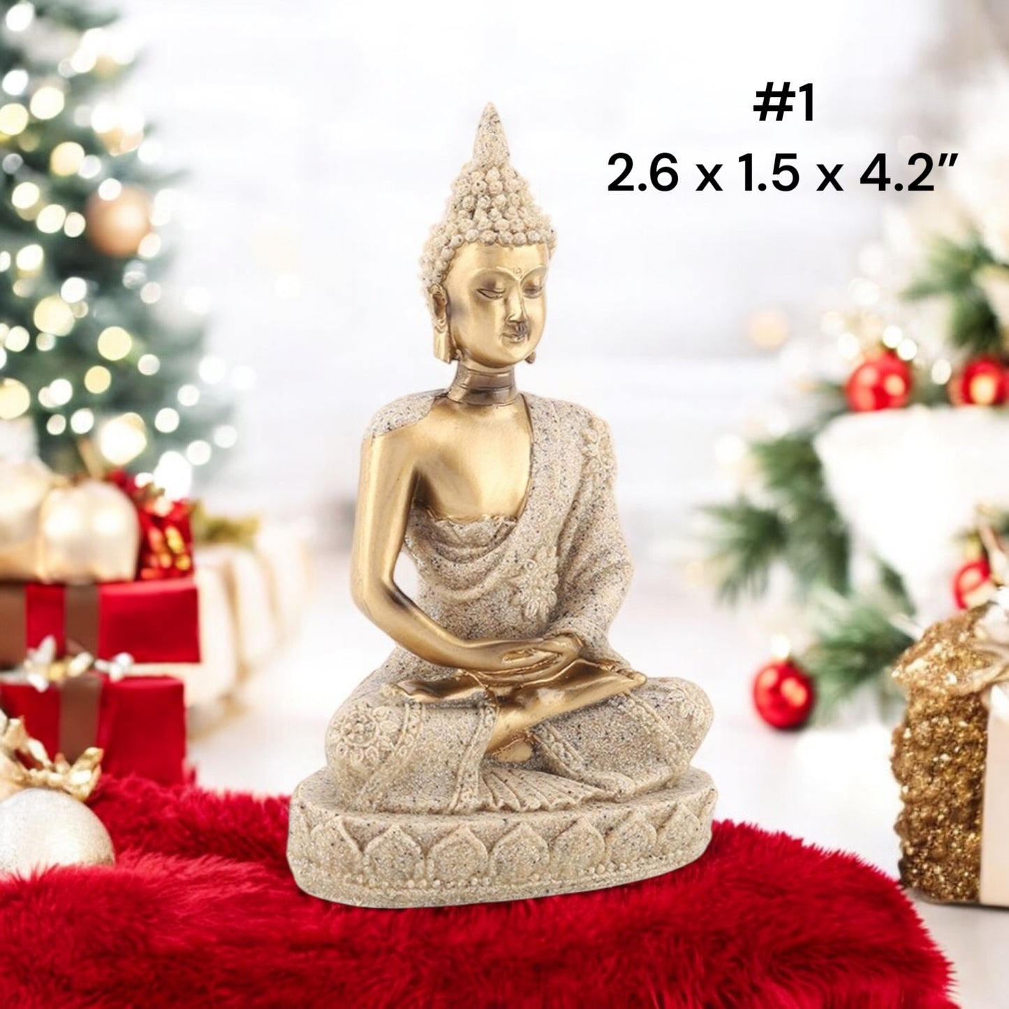 Buddha Deity Resin Figurine