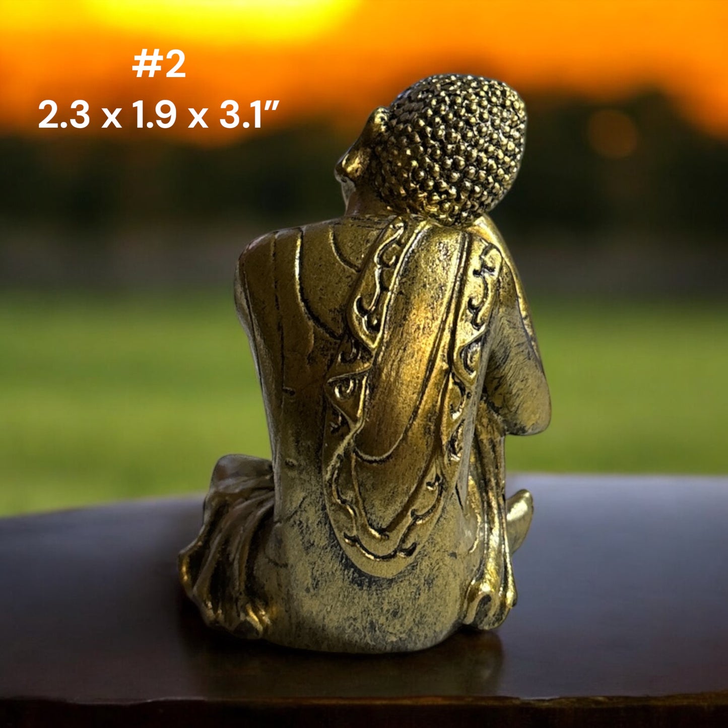 Buddha Deity Resin Figurine