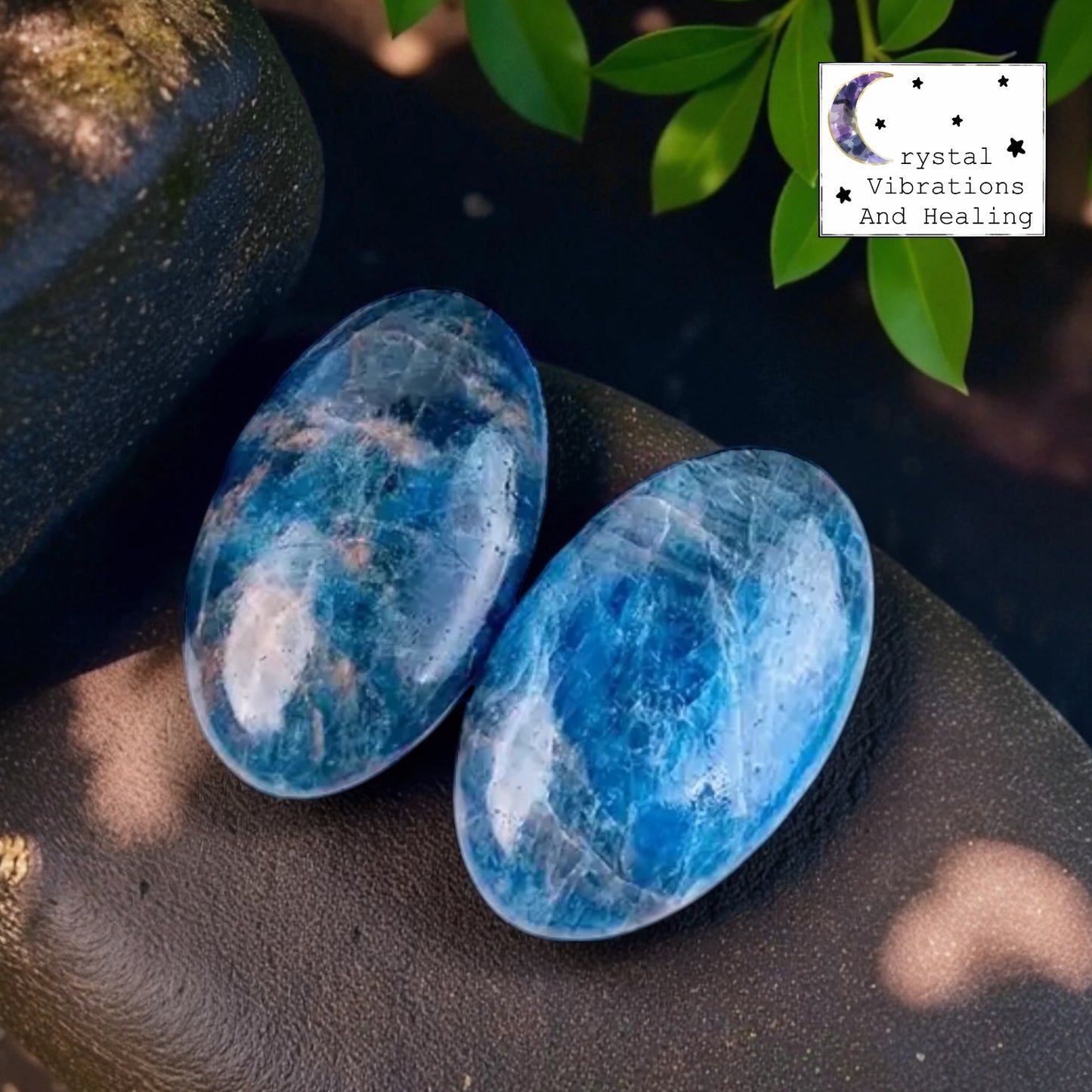 Apatite Palm Stone