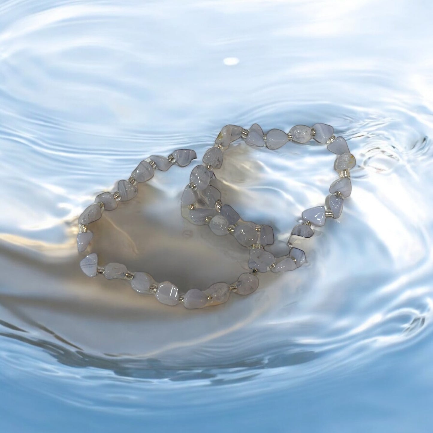 Blue Lace Agate Bracelet