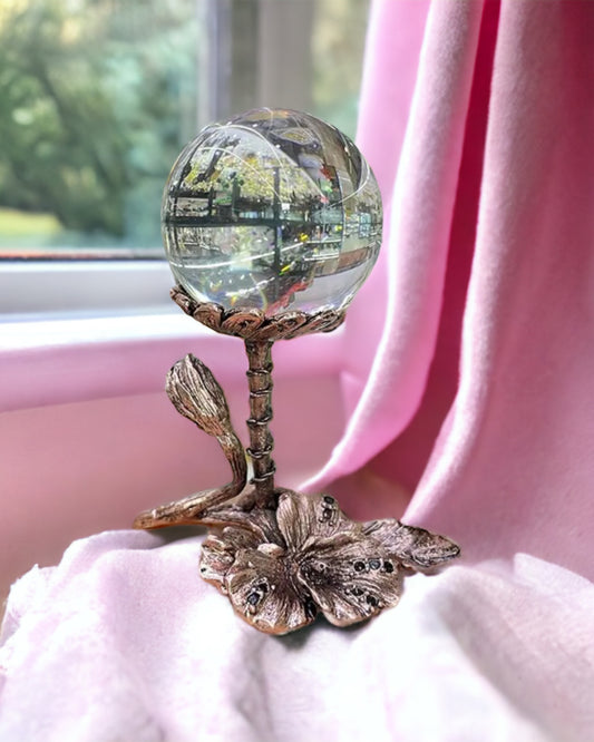 Daisy Metal Sphere Stand