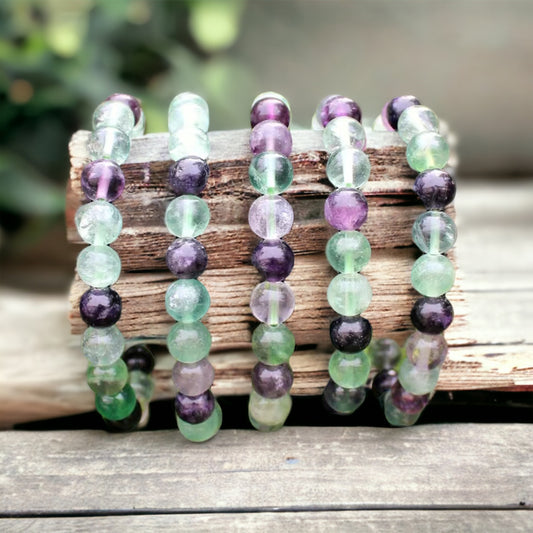 Rainbow Fluorite Bracelet