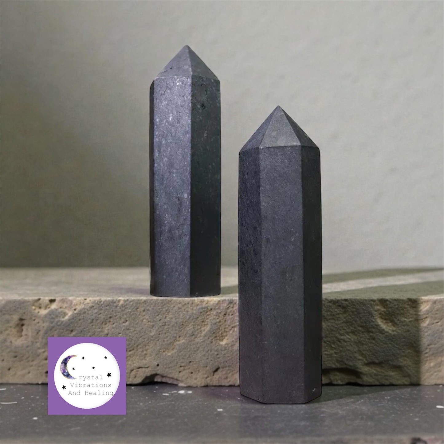 Shungite Tower Obelisk Point
