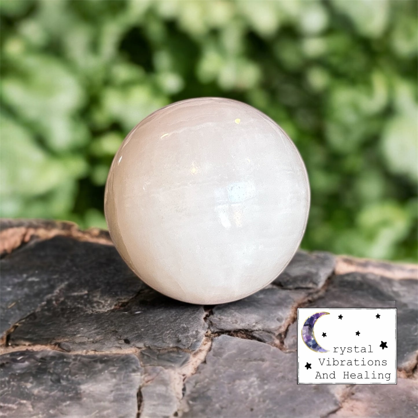 Pink Mangano Calcite Sphere