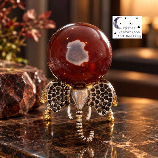 Red Agate- Sphere *