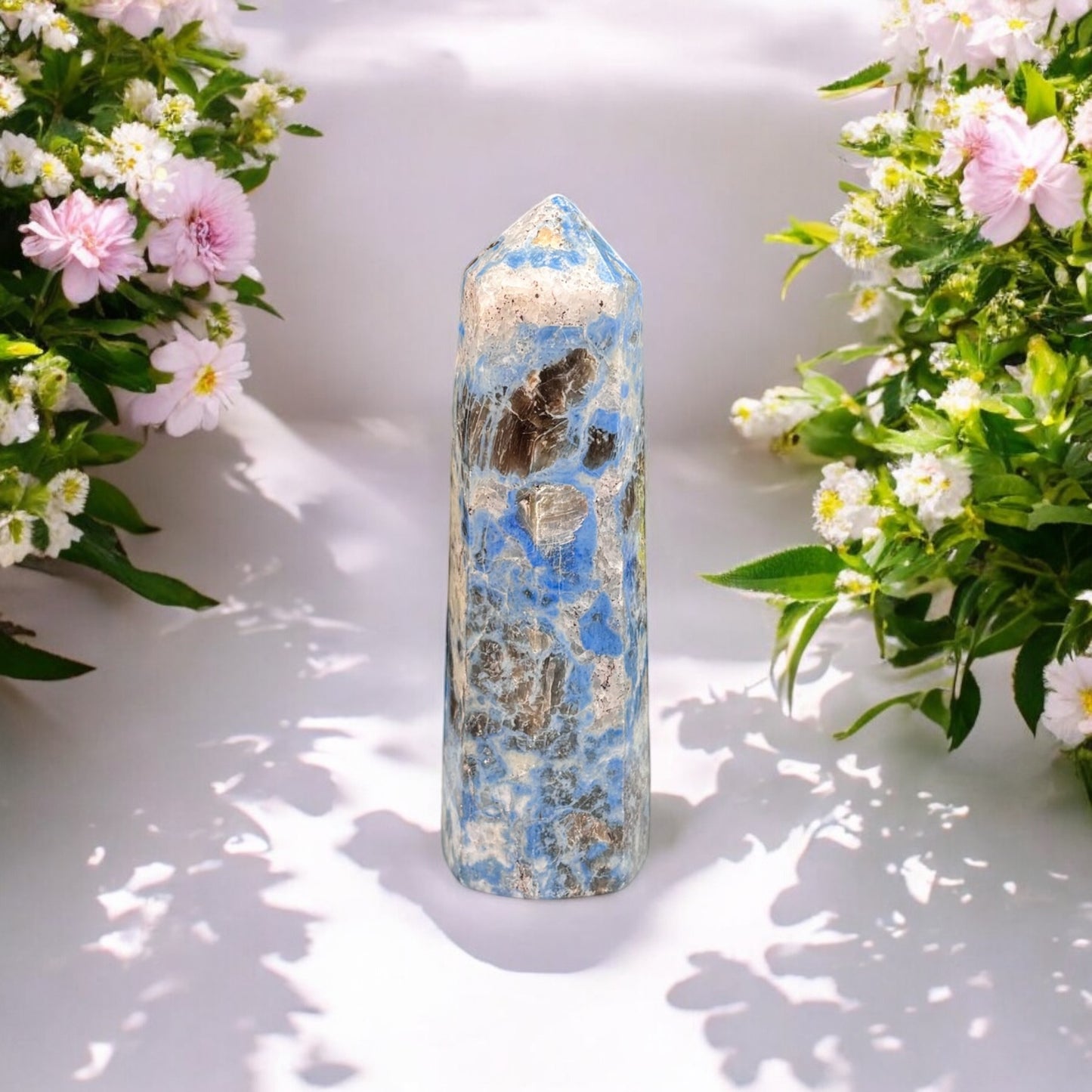 Blue Hackmanite Obelisk Tower Points *