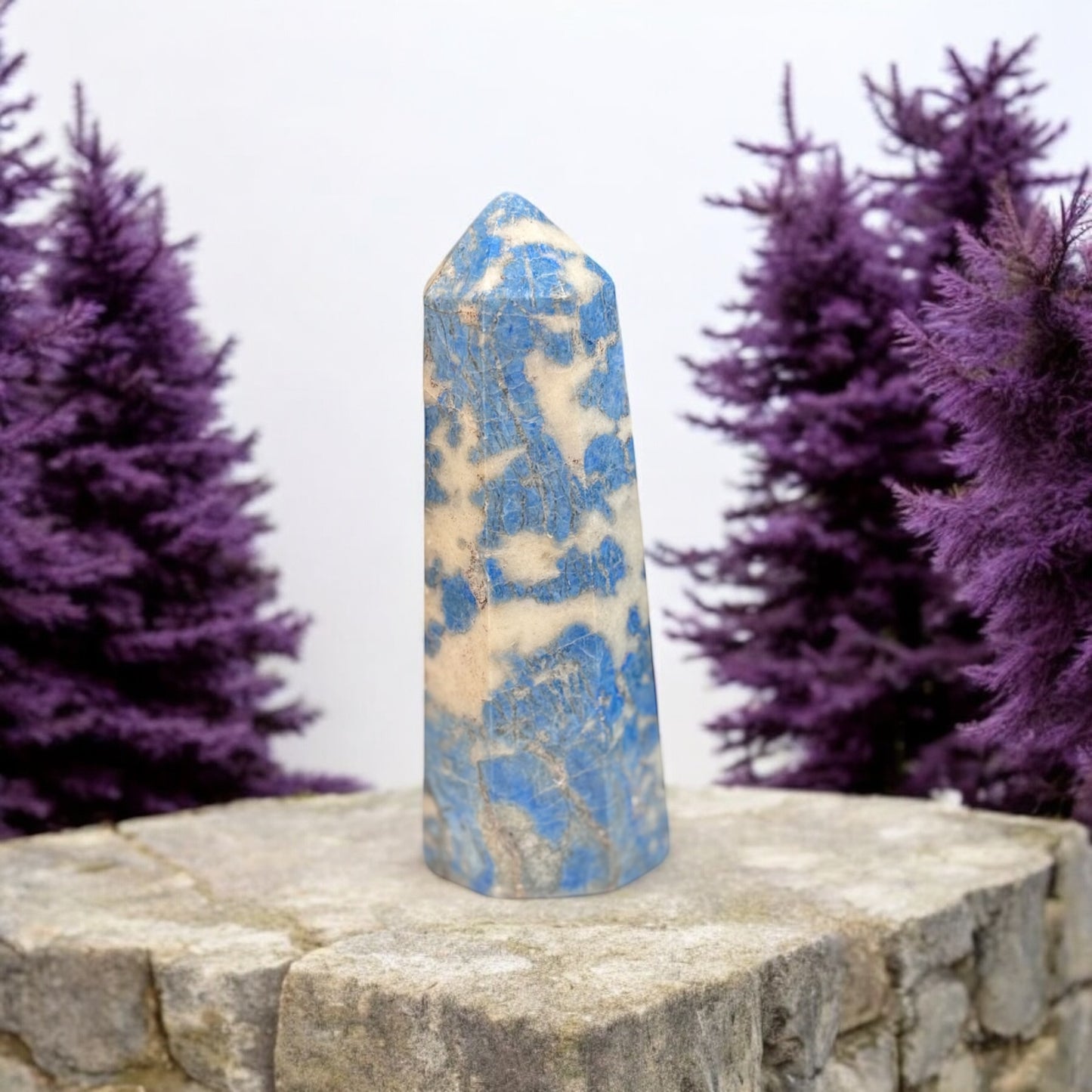 Blue Hackmanite Obelisk Tower Points *