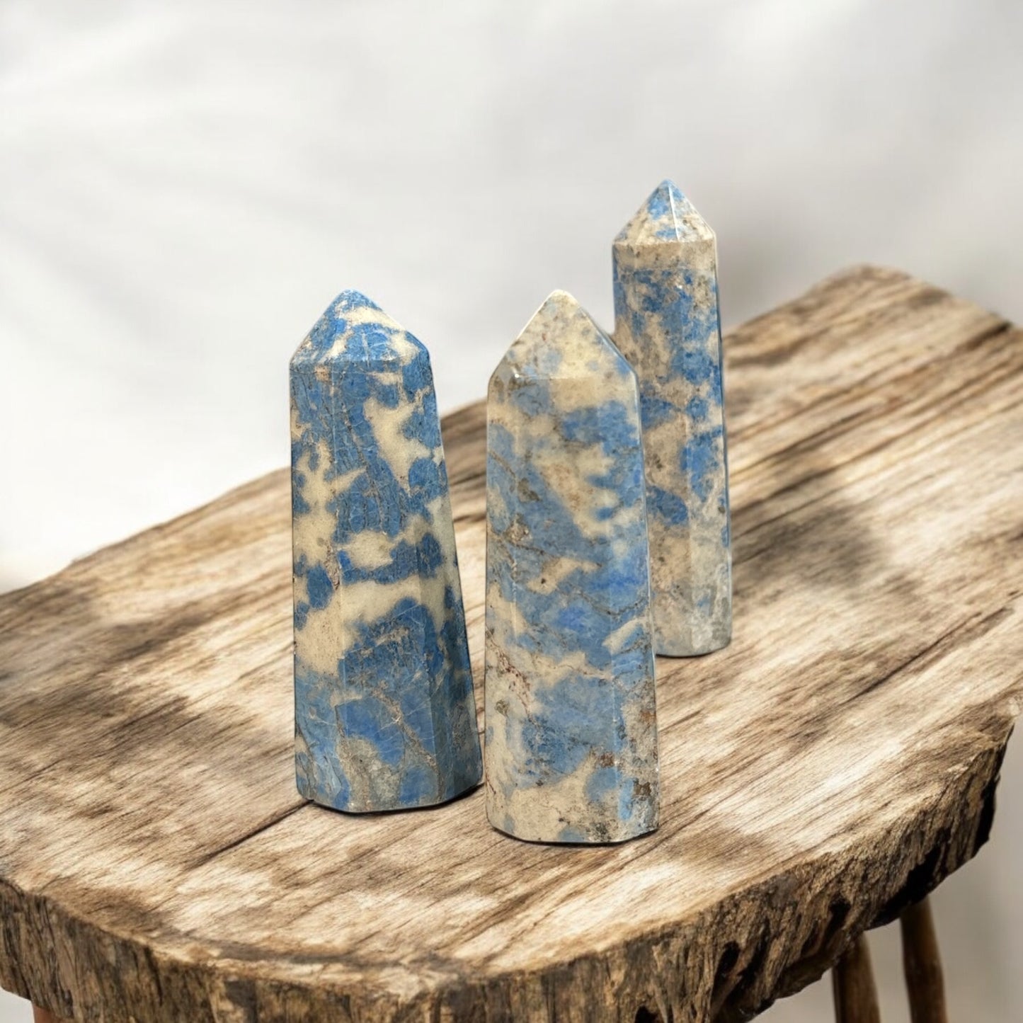 Blue Hackmanite Obelisk Tower Points *