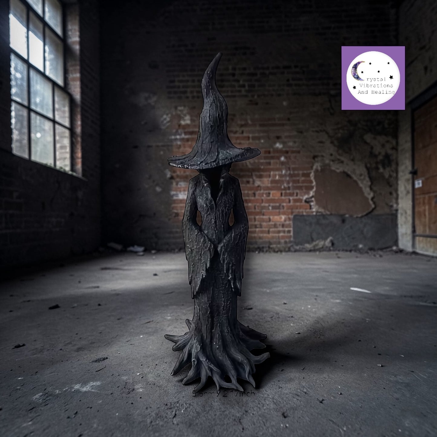 * Gothic Witch Figurine ** UPDATE -