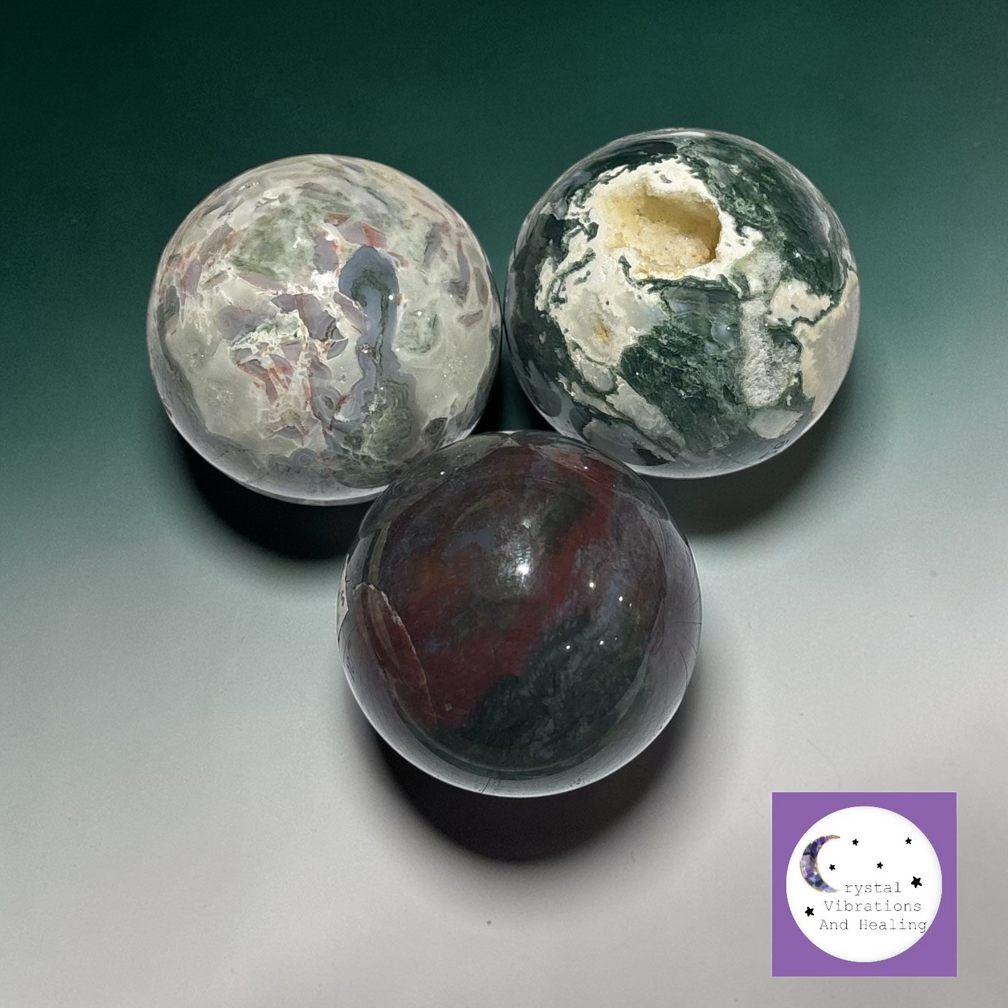 Moss Agate Sphere