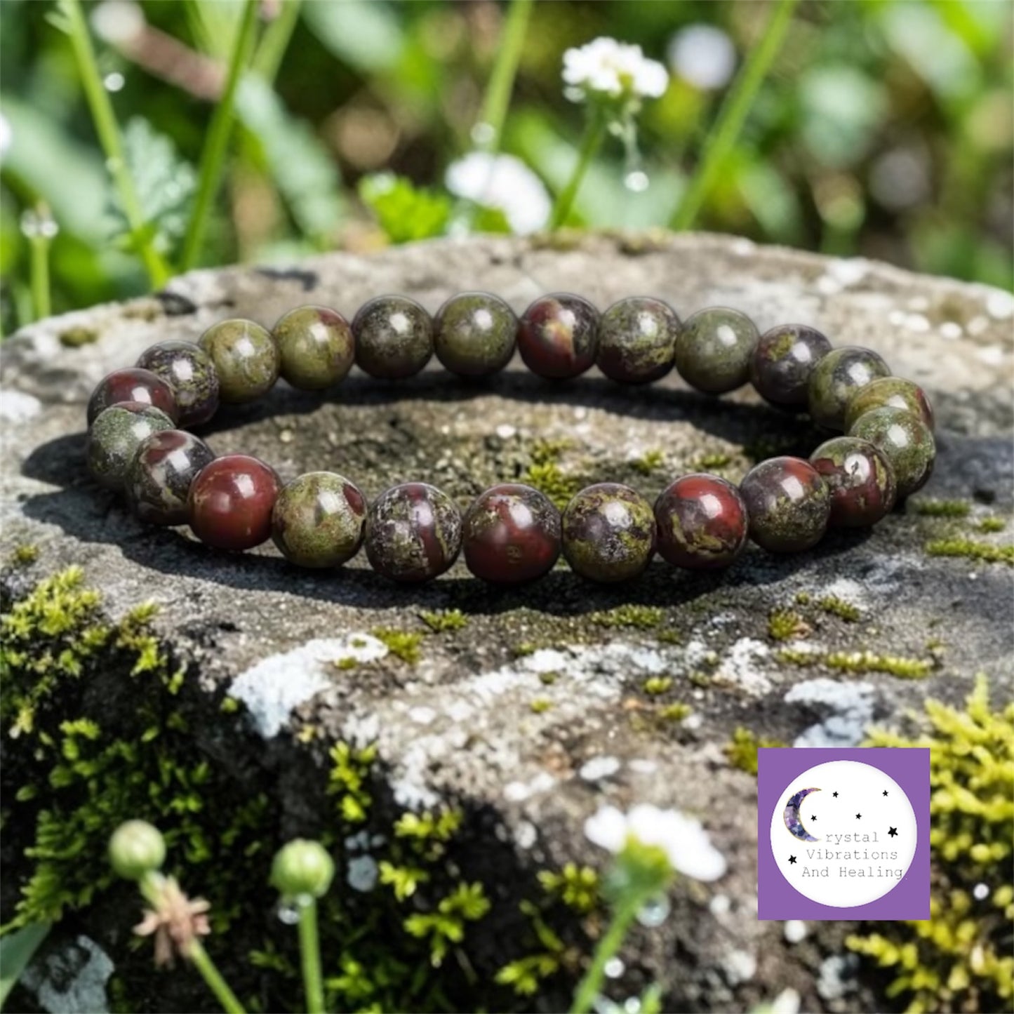 Dragon Bloodstone Jasper Bracelet