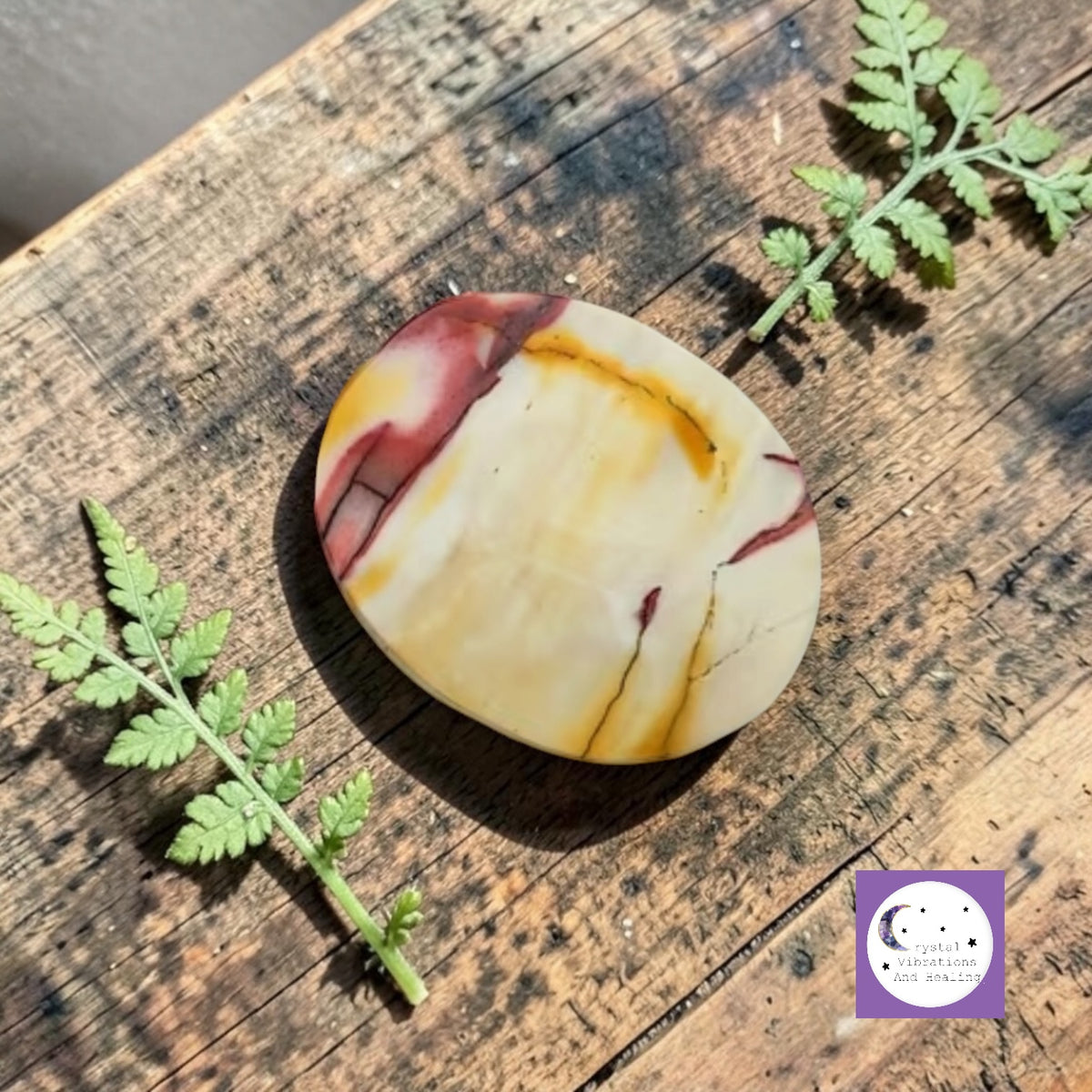 Mookaite Palm Stone **