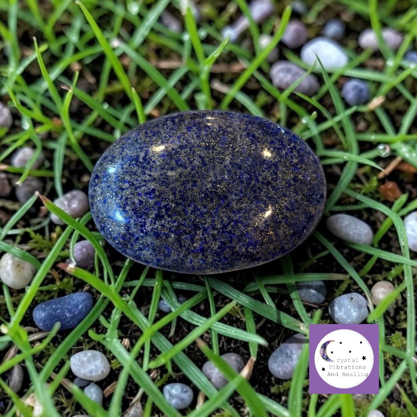 Lazurite Palm Stone *