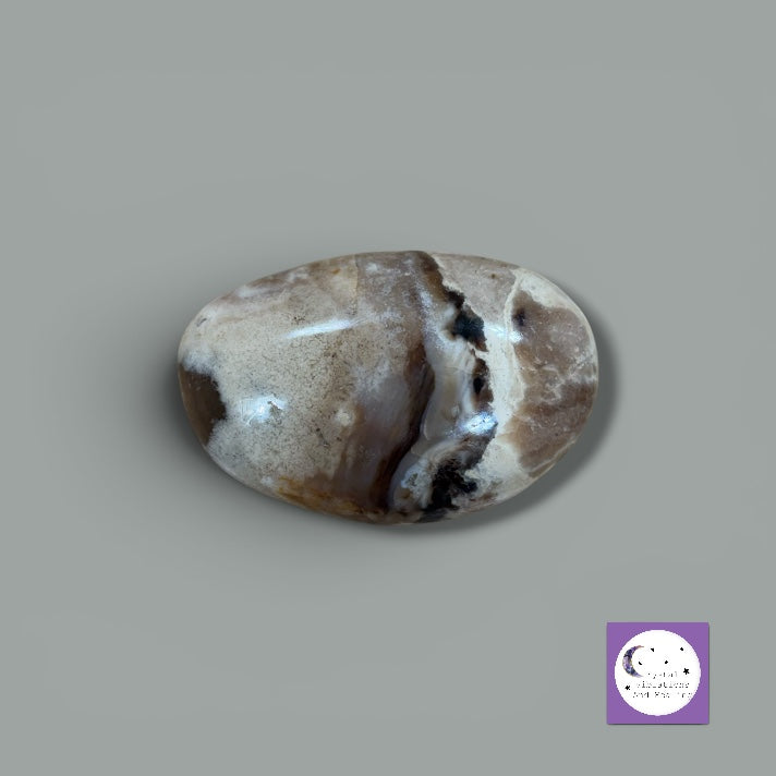 Chocolate Opal Palm Stone