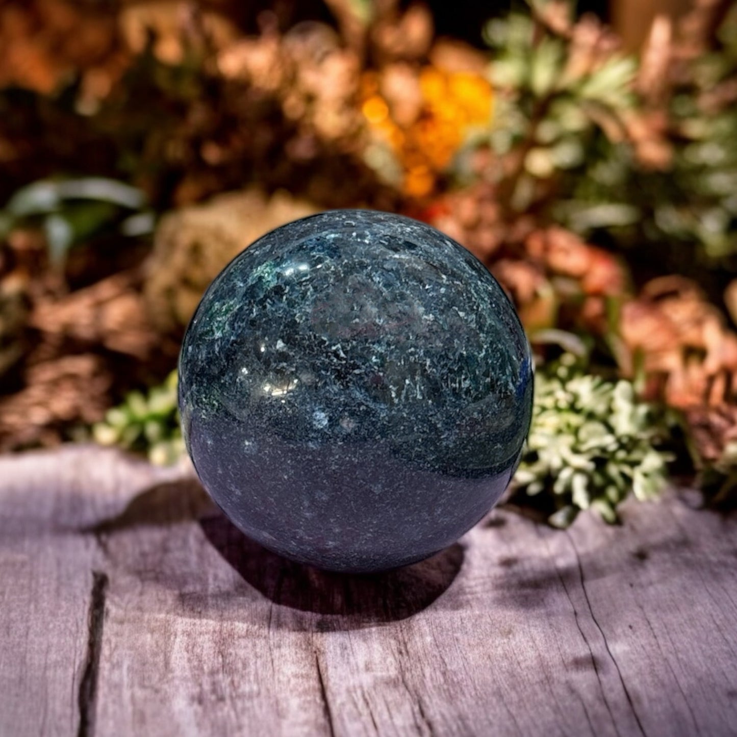 Ruby Kyanite Sphere
